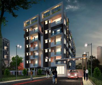 RK Builders Night view